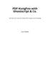 PDF-KungFoo with Ghostscript & Co. cover