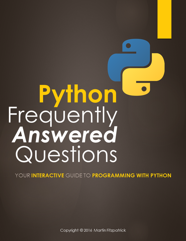 Python Frequently Answered Questions [Leanpub PDF/iPad/Kindle]