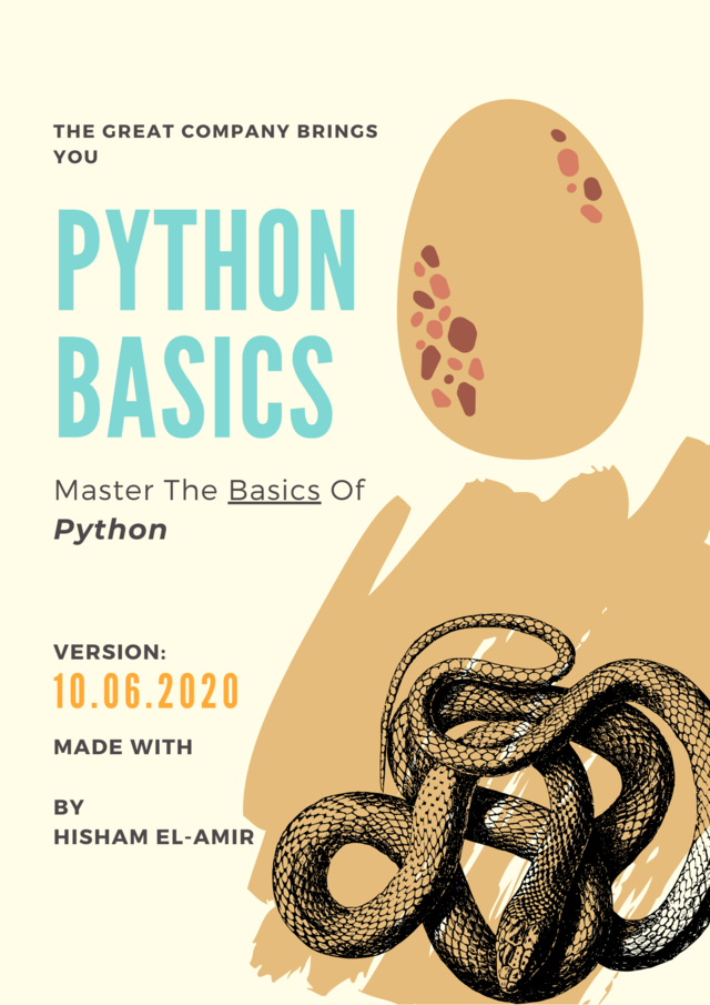 Python Basics [Leanpub PDF/iPad/Kindle]