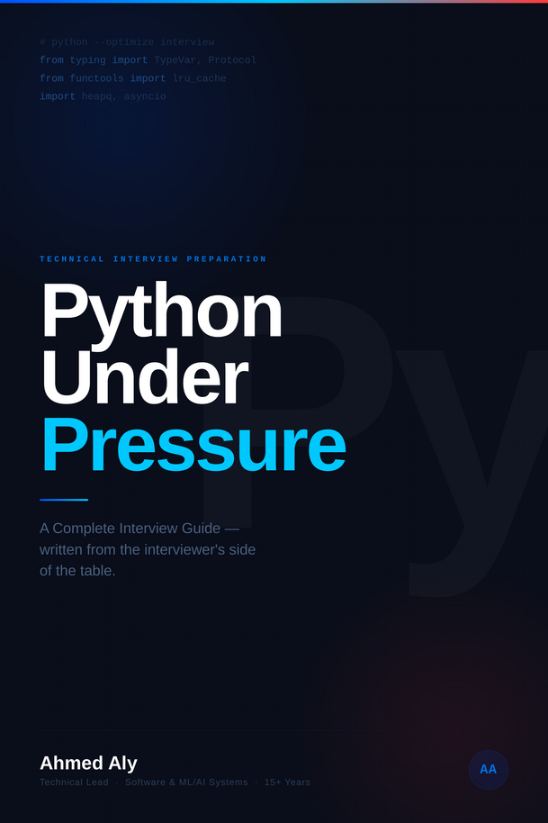 Python Under Pressure,Python interview guide written from the interviewer's side