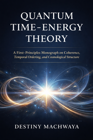 Quantum Time-Energy Theory: A First-Principles Monograph on Coherence, Temporal Ordering, and Cosmological Structure