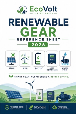 Renewable Gear Reference Sheet (2026)