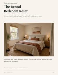 The Rental Bedroom Reset