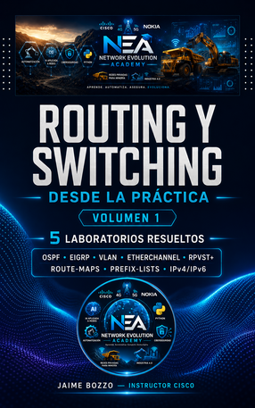 Routing y Switching desde la Práctica – Volumen 1: 5 Laboratorios Resueltos de Redes Empresariales IPv4 e IPv6