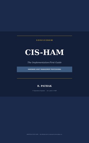 ServiceNow CIS-HAM