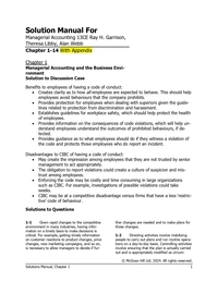 Solution Manual for Managerial Accounting 13th Canadian Edition by Ray H. Garrison, Theresa Libby, Alan Webb