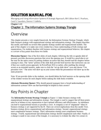 Solution Manual for Managing for Quality and Performance Excellence 11th Edition by James R. Evans, William M. Lindsay