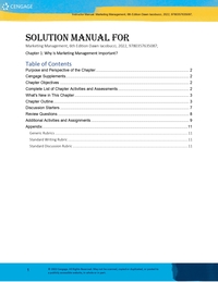 Solution Manual For Marketing Real People, Real Choices, 11th Edition by Michael R. Solomon, Greg W. Marshall, Elnora W. Stuart Chapter 1-14