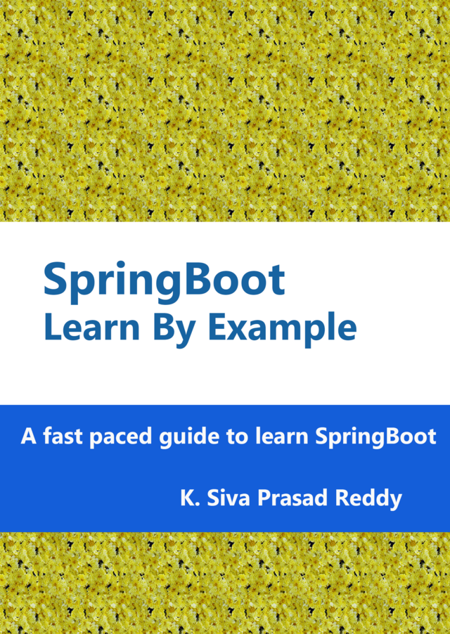 Spring boot step by step tutorial pdf sale