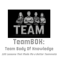 TeamBOK: Team Body Of Knowledge