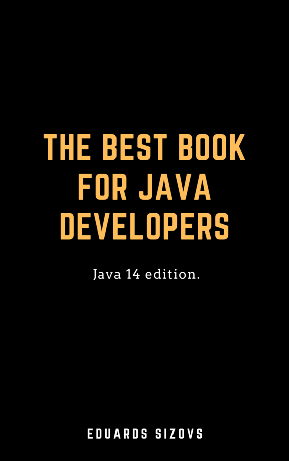 The best book for Java developers [Leanpub PDF/iPad/Kindle]