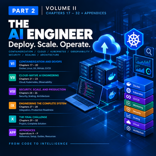 The AI Engineer — Volume II: Deploy. Scale. Operate.