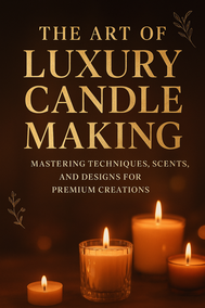 The Art of Luxury Candle Making Mastering Techniques, Scents, and Designs for Premium Creations