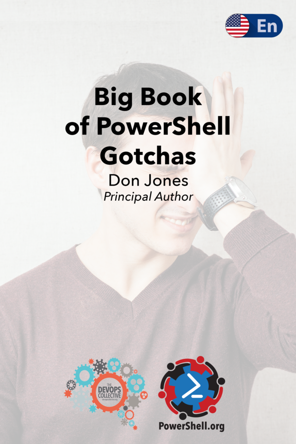 The Big Book of PowerShell Gotchas cover
