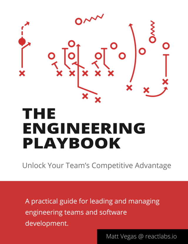 The Engineering Playbook [Leanpub PDF/iPad/Kindle]