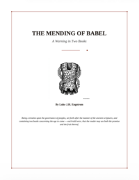 The Mending Of Babel
