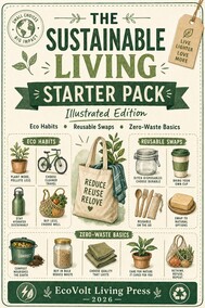 The Sustainable Living Starter Pack — Illustrated Edition