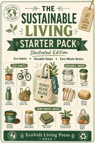 The Sustainable Living Starter Pack — Illustrated Edition