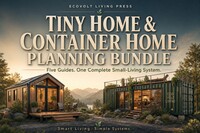 Tiny Home & Container Home Planning Bundle — 5‑Guide Digital System for Smart Small‑Footprint Living