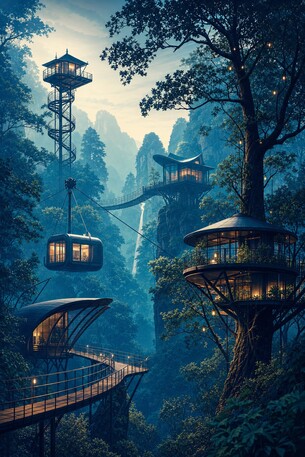 Treehouses & Towers
