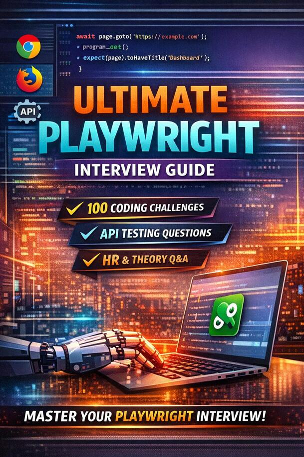 Ultimate Playwright Coding Interview Guide: 100… [PDF/iPad/Kindle]