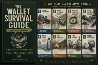 Wallet Survival Guide — Hybrid Illustrated Edition (Printable Wallet Cards)