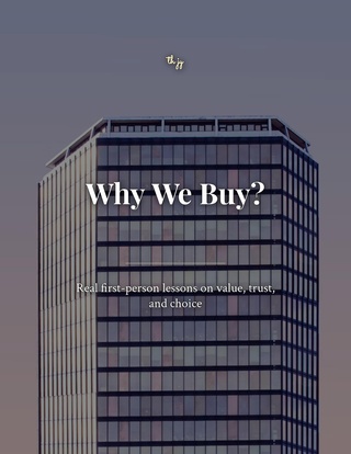 Why we buy?